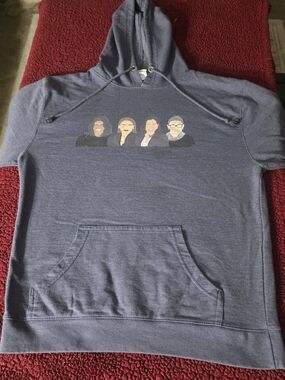 Delta Fleece, XL Hoodie, Feminism, RBG, AOC, MVP Harris, Michelle, Empowerment